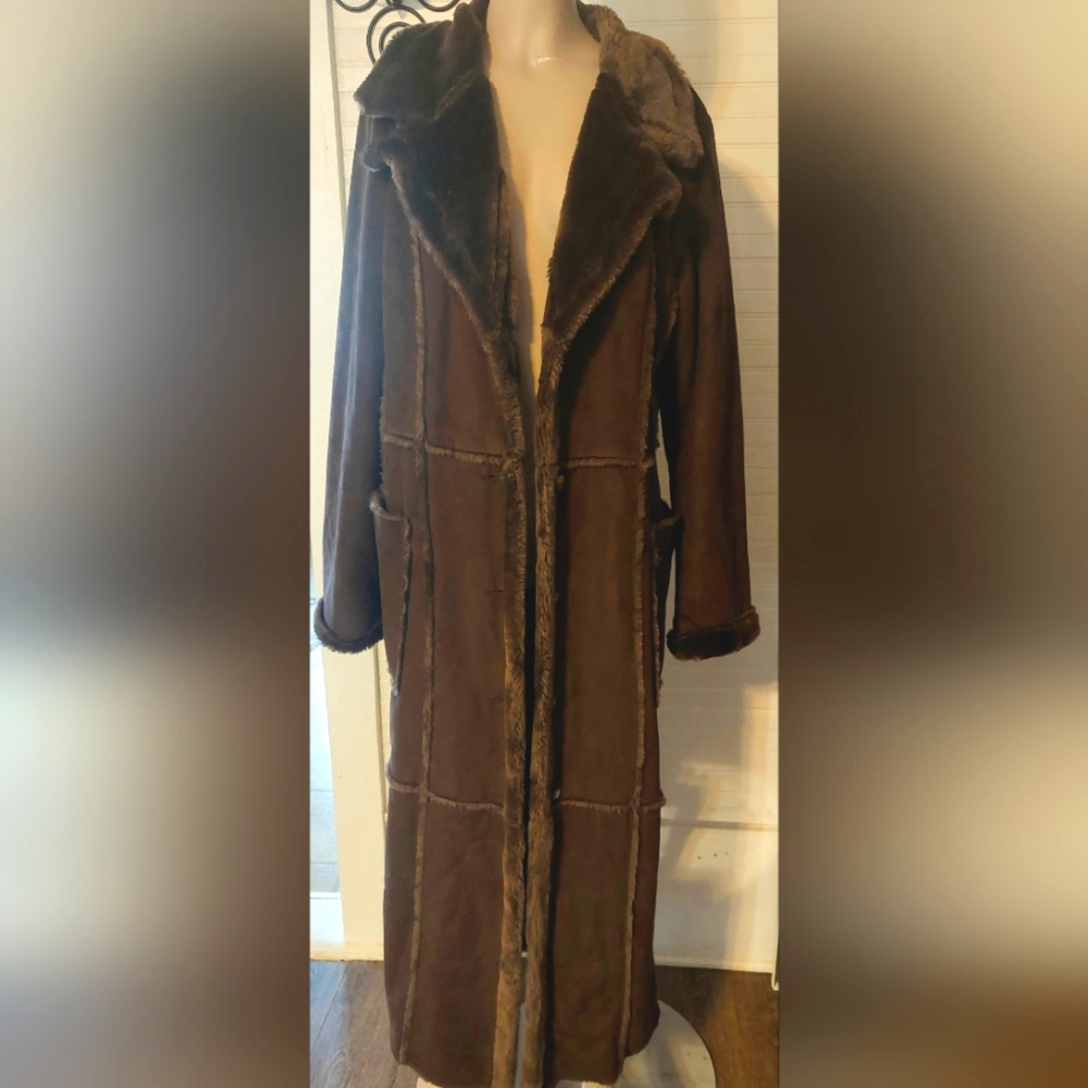 Big Chill Faux Fur Maxi Coat